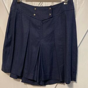 NWT Fila Golf Womens Linen Blend Coulottie Shorts
